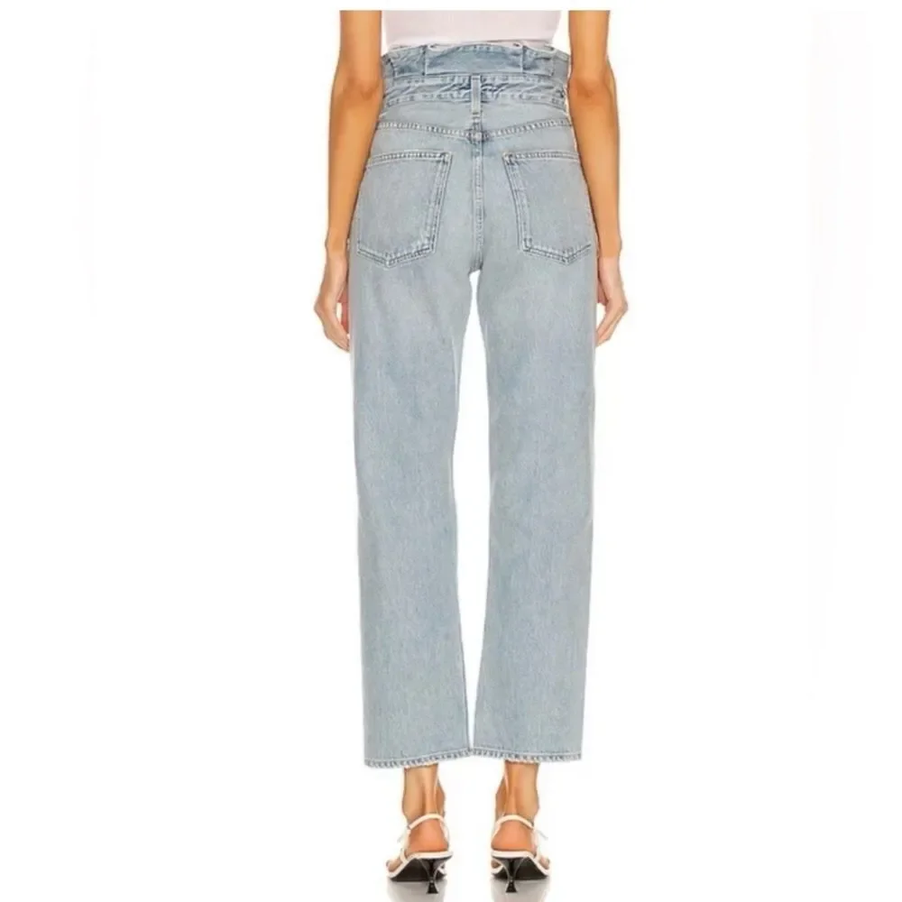 Agolde lettuce baseband reworked her fitted 90s jeans size 24 - Picture 7 of 13